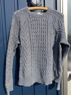 【GAP】ニットセーター グレー Lサイズ
