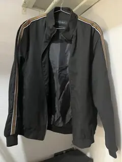 ZARA MAN ブラック ストライプ ジャケット