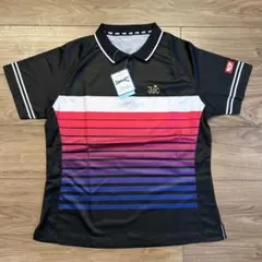 JUIC 卓球ウェア XLサイズ 黒/グラデーション