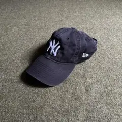 NEW ERA ニューヨークヤンキース ベイスボールキャップ 黒 NY フリー