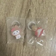 サンリオキャラクターズ　ゆるっとめじるしアクセサリー　マイメロ　マロンクリーム