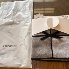 Francfranc タオルハンカチ　グレーのサムネイル