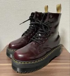 Dr.Martens JADON 厚底 8ホール サイドジップ