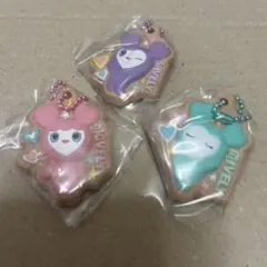 【未開封】ミサモ　クッキー型キーホルダー三つセット