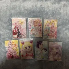 プリキュアウエハースカード 7枚セット