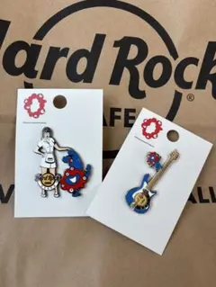 【本日発送可】ミャクミャク ハードロックカフェ 大阪 ピンバッジセット