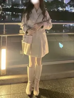 RANDA ツイード ミニワンピースのサムネイル