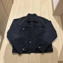 GU デニムジャケット　グレー　メンズ　Mサイズ