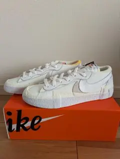 sacai × NIKE BLAZER LOW【新品訳あり】27cm