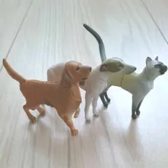 海洋堂 チョコエッグ ペット動物 第1弾 ゴールデンレトリバー 等 3種