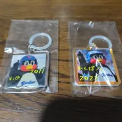 東京ヤクルトスワローズ つば九郎 アクリルキーホルダー 2種