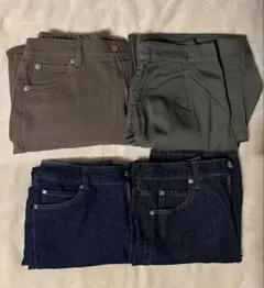 デニムパンツ　4枚セット