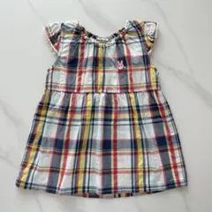 ミキハウス　ホットビスケッツ　ノースリーブワンピース