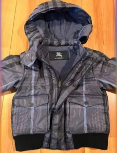 BURBERRY London England 黒 ブラック ダウンジャケット - メルカリ