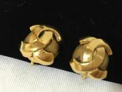 ♦シャネルCHANEL♦ レアココマークイヤリングヴィンテージゴールド美品