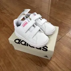【タグ付き未使用】adidas Advancourt CF1 13cm ピンク