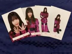 櫻坂46 森田ひかる 生写真 ドーム公演 オープニング衣装 4枚コンプ