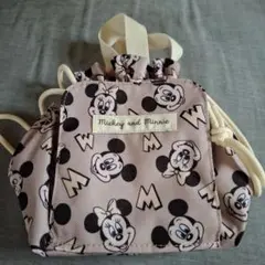 ミッキー　ミニー　ディズニー　巾着ポーチ