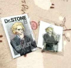 Dr.Stoneドクターストーン缶バッジアクリル 読書の秋編くじ スタンリー