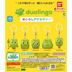 デュオリンゴ　めじるしアクセサリー　ガチャ　全5種コンプリートセット