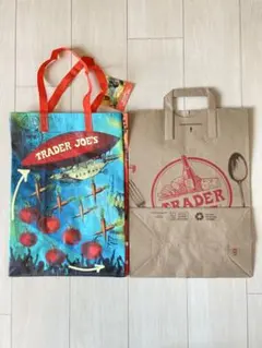 新品未使用　Trader Joe's ショッピングバッグ2個セット