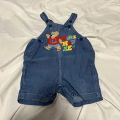 ミキハウス デニムオーバーオール 90