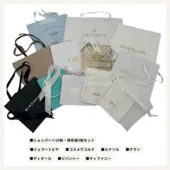 ブランドショッパー10枚 保存袋3枚 DIOR等 ブランド まとめ売り セット