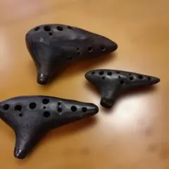 Ti amo黒陶 オカリナ 3点セット 4C 3F 1C - メルカリ