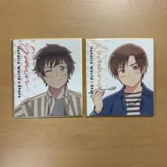 ヘタリア 悪友コンビセット ミニ色紙 いっしょにごはん C賞 くじ引き堂