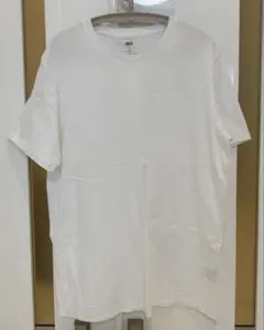 ユニクロ　スーピマコットン　クルーネック　Tシャツ　白XXLサイズ