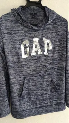GAP フード付き ストレッチスパーカー ドライ ネイビー S 165