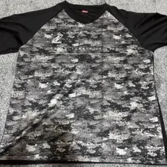 Nittaku 迷彩柄 卓球ウェア Vネック