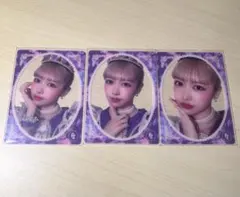 ながしぃー様専用＊FRUITS ZIPPER 仲川瑠夏 トレカ 3種