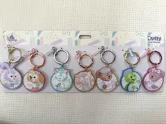香港ディズニー限定　ダッフィーアンドフレンズ　キーホルダー7個セット