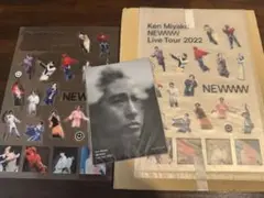 【新品未開封】三宅健 NEWWW Live Tour 2022 ステッカー 写真