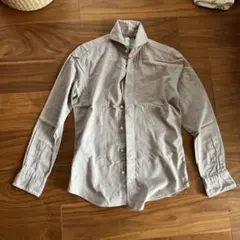 グレー 長袖シャツ サイズ15 (38)