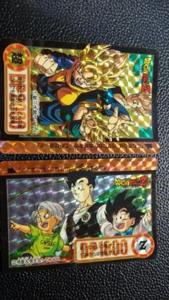 ドラゴンボール　カードダス　孫悟飯&孫悟天&トランクス