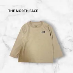 THE NORTH FACE キッズ 長袖カットソー【100cm】 ベージュ