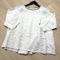 WHY MIX 刺繍入り長袖シャツ | Mercari