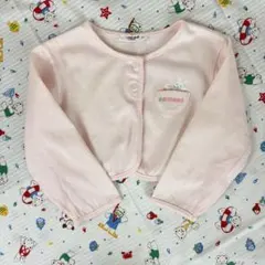 FAMILIAR ファミリア　ピンク カーディガン 90cm