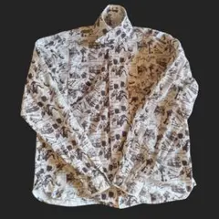 トロフィークロージング 総柄シャツ　ダート　Lsizeのサムネイル