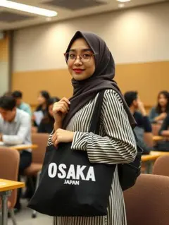 OSAKA JAPAN トートバッグ 日本製 Omiyage