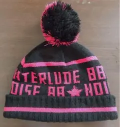 スノボー スキー キャップ 帽子 INTERLUDE BB ポンポン付きニット帽