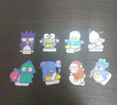 【8】③サンリオキャラクターズ はぴだんぶい フレークシール ♡