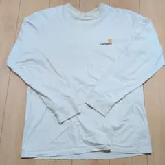carhartt 長袖Tシャツ M ホワイト