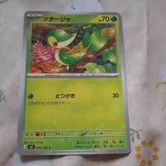 ポケモンカード ツタージャ 004/080 C 美品