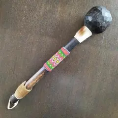 アフリカおみやげ こん棒 アフリカ民芸品、工芸品 ※値下げ不可