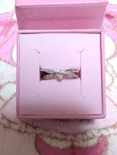 スワロフスキー Hyperbola Twist Ring 50(9号)