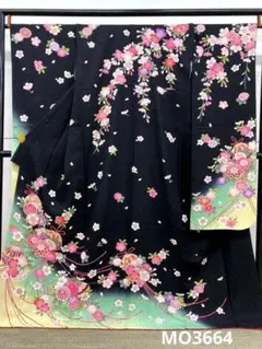振袖 銀通し 金彩 身丈161cm 撥水加工済 MO3644 振袖 銀通し 金彩 身丈161cm 撥水加工済 MO3644 - メルカリ