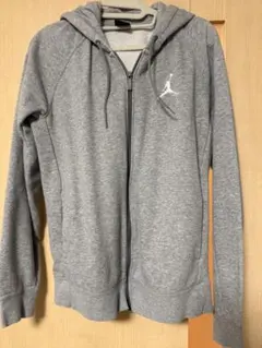 JORDAN ジップアップパーカー グレー
